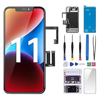 stereo専用iPhone Amazon.com: CYKJGS for iPhone 11 Screen Replacement with Ear